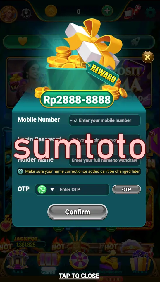 sumtoto Masuk